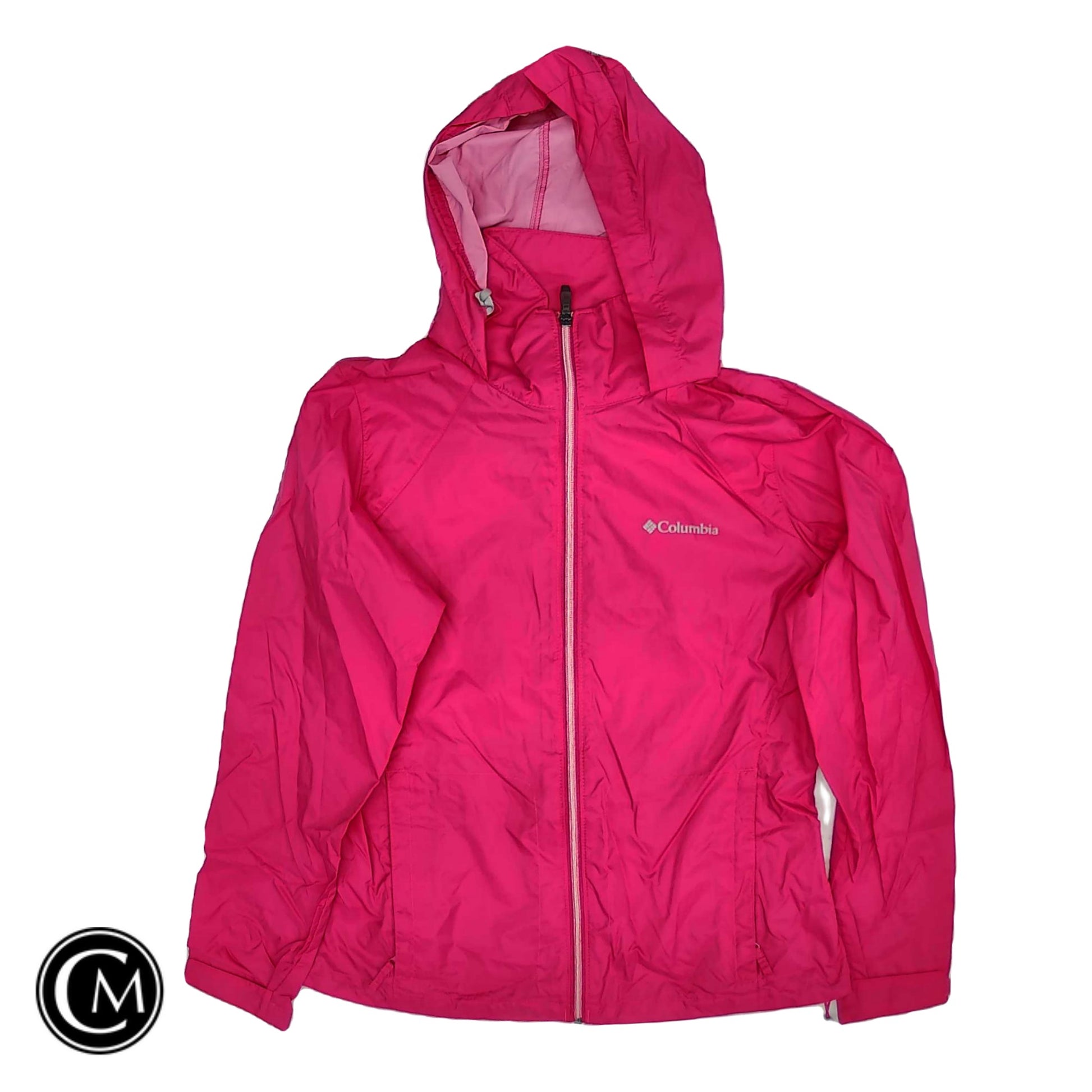 Jacket Windbreaker By Columbia In Pink, Size: M image 1