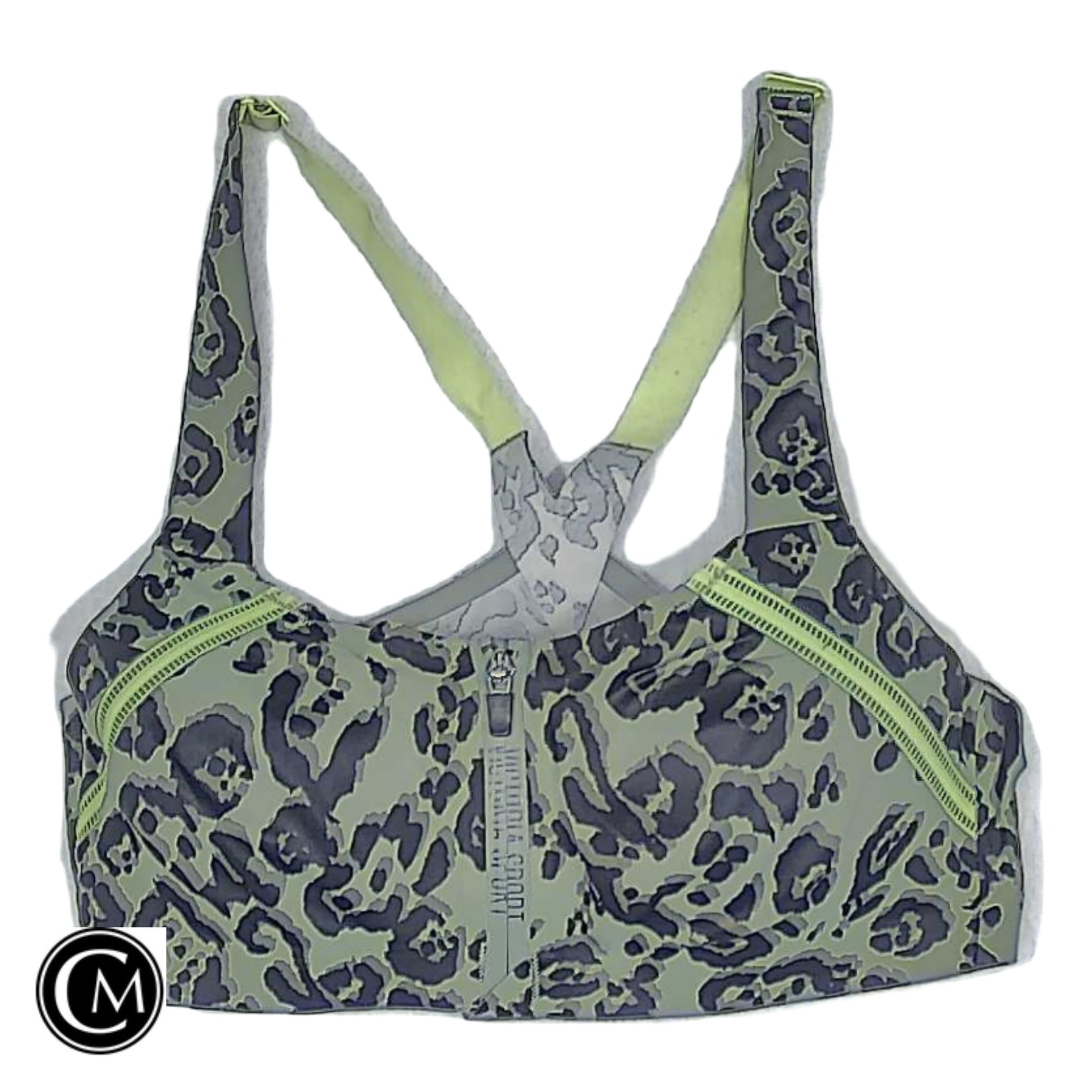 Athletic Bra By Victorias Secret In Green, Size: 36c image 1
