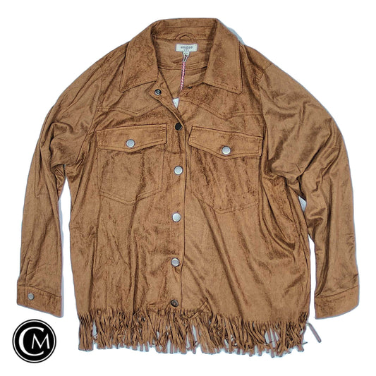 Jacket Other By Umgee In Brown, Size: L image 1