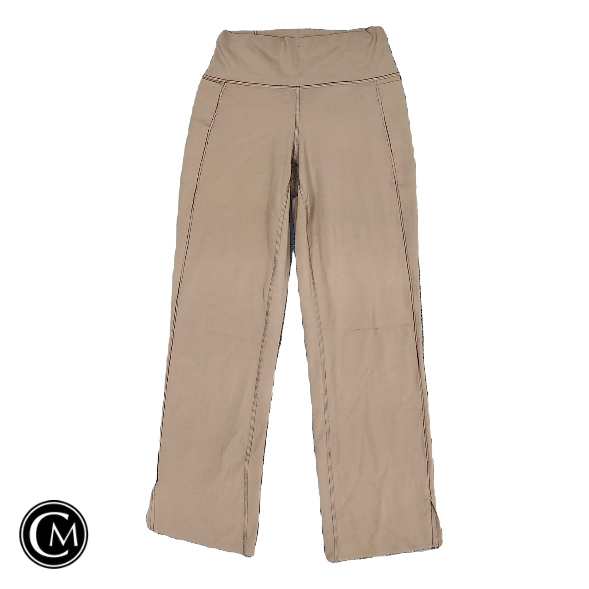 Athletic Leggings By Athleta In Brown, Size: M image 1