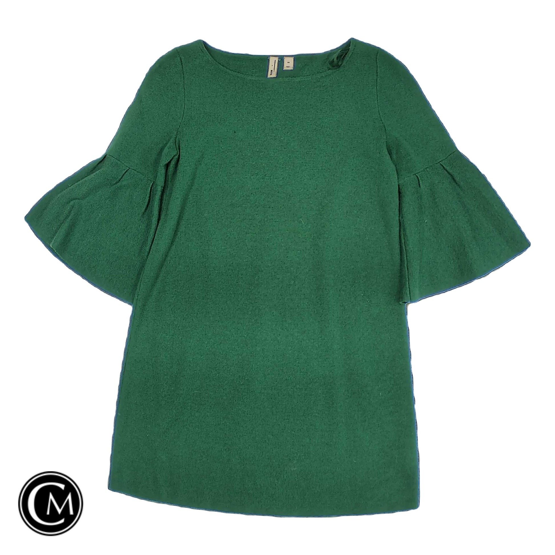 Dress Sweater By Moth In Green, Size: Xs image 1