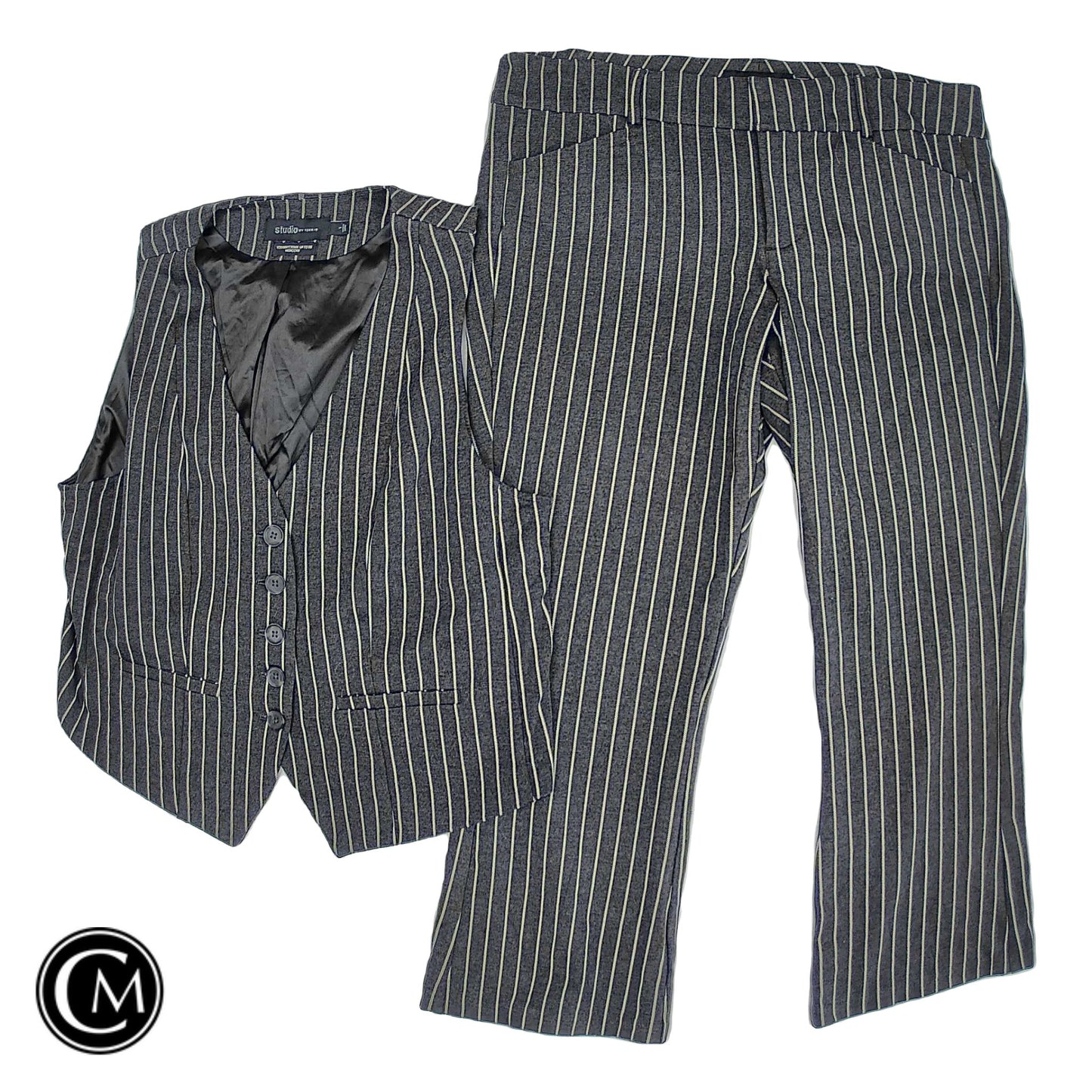 Pants Set 2pc By Torrid In Grey, Size: 16 image 1
