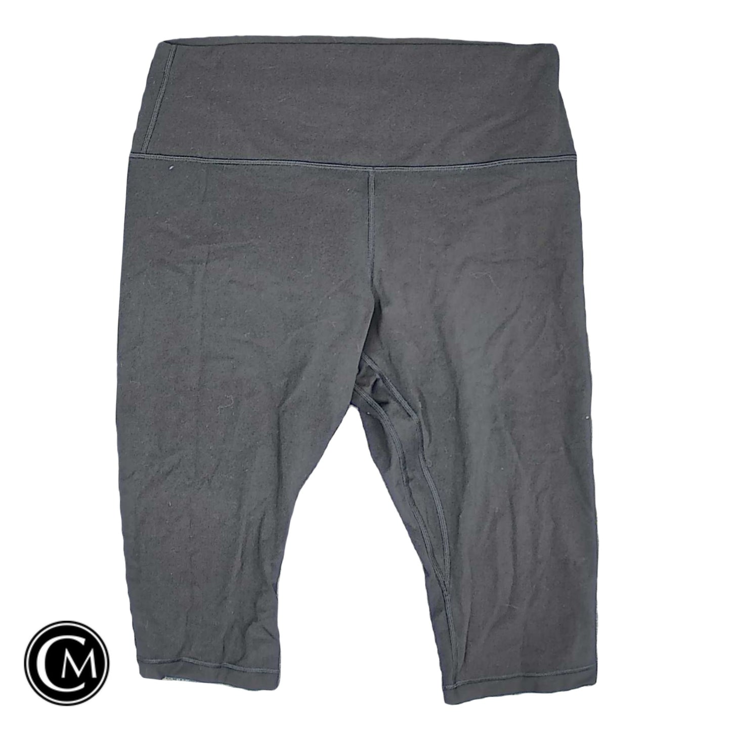 Athletic Capris By Lululemon In Black, Size: 14 image 1