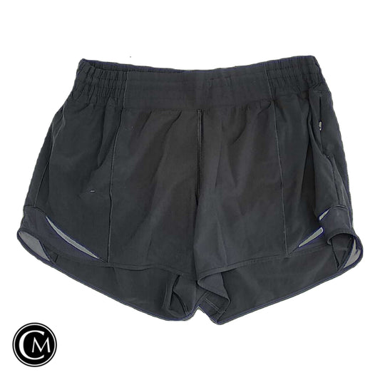 Athletic Shorts By Lululemon In Black, Size: 12 image 1