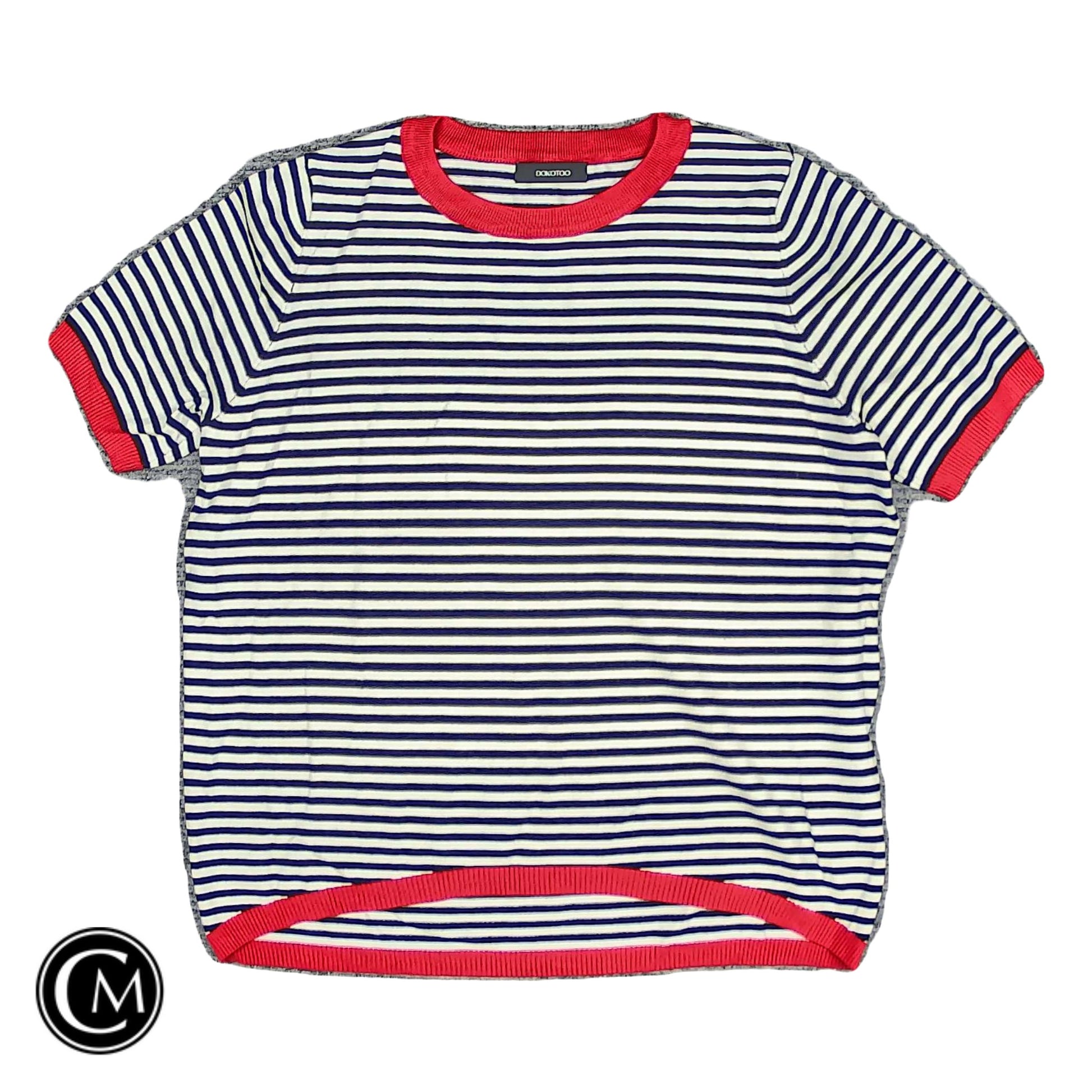 Top Ss By Dokotoo In Black & White, Size: L image 1
