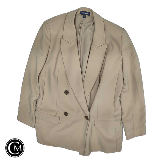 Blazer By Express In Tan, Size: M image 1