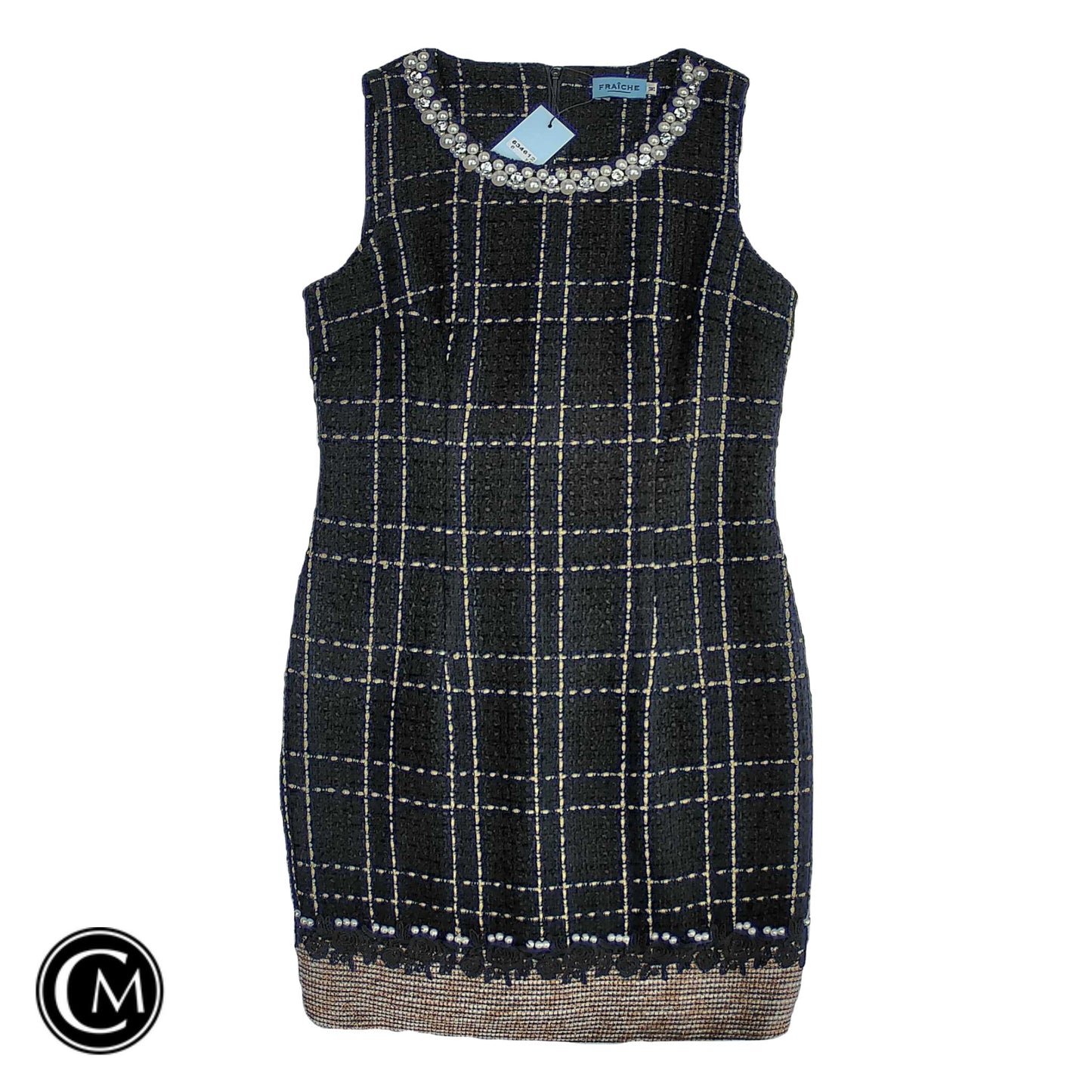 Dress Casual Short By Clothes Mentor In Black, Size: M image 1