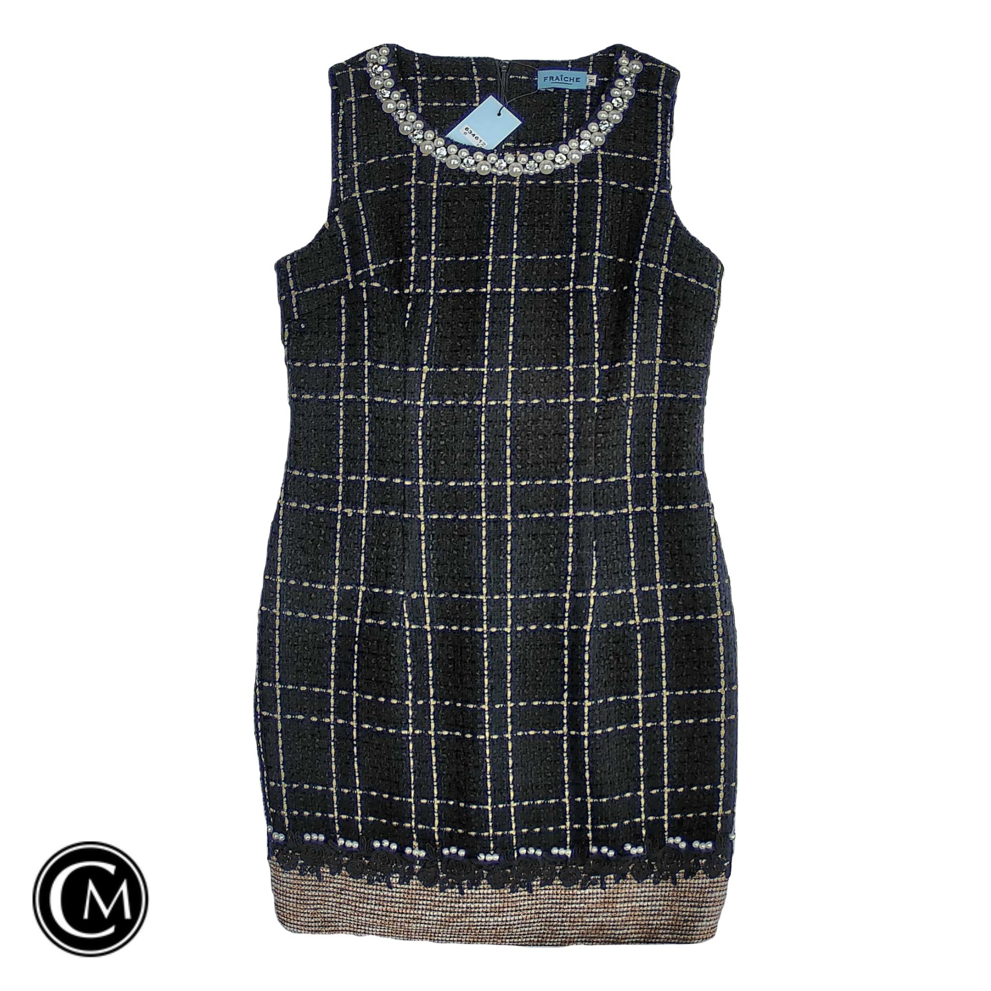 Dress Casual Short By Clothes Mentor In Black, Size: M image 1
