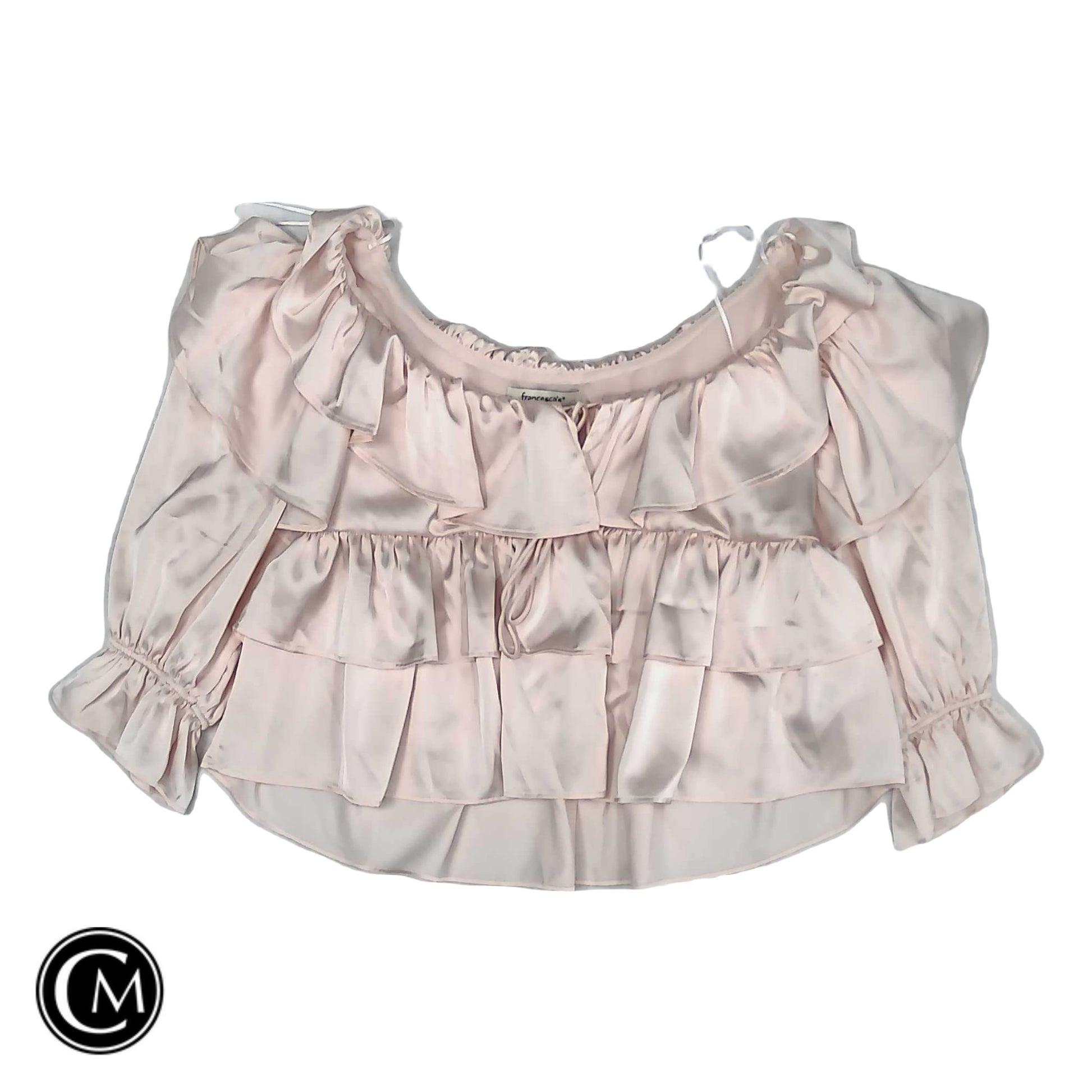 Top Ls By Francesca’S In Peach, Size: S image 1