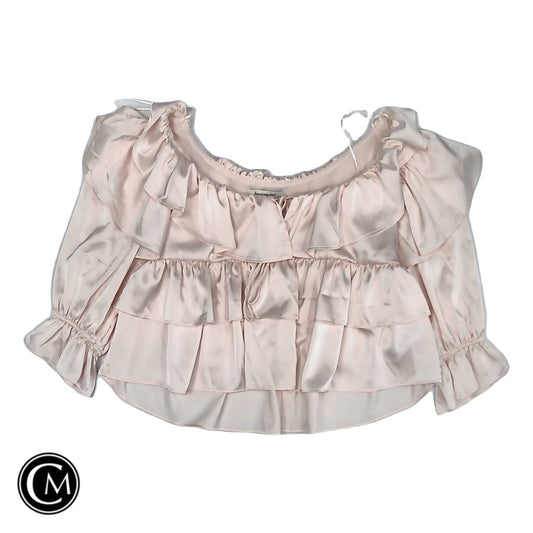 Top Ls By Francesca’S In Peach, Size: S image 1