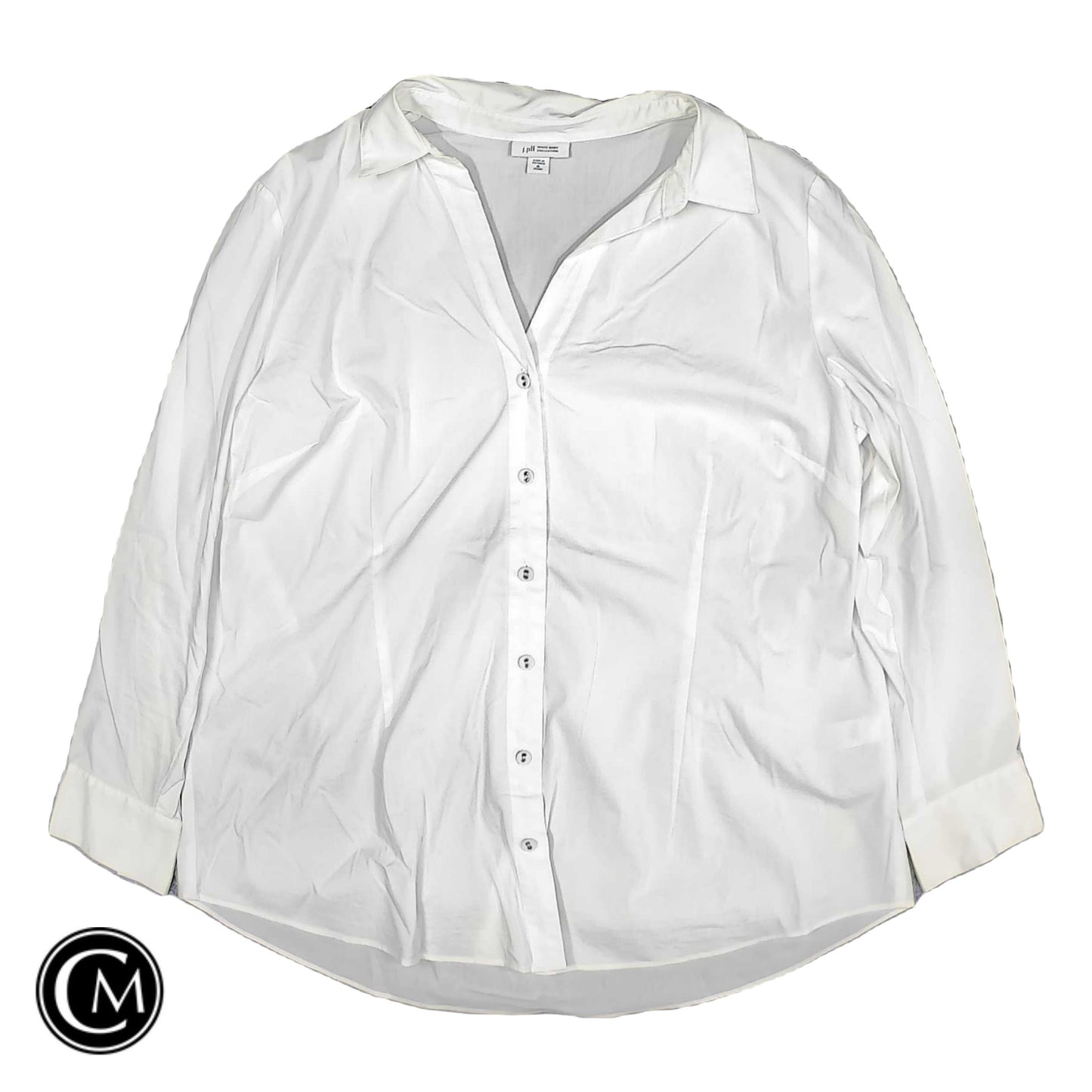 Top Ls By J. Jill In Ivory, Size: Xl image 1