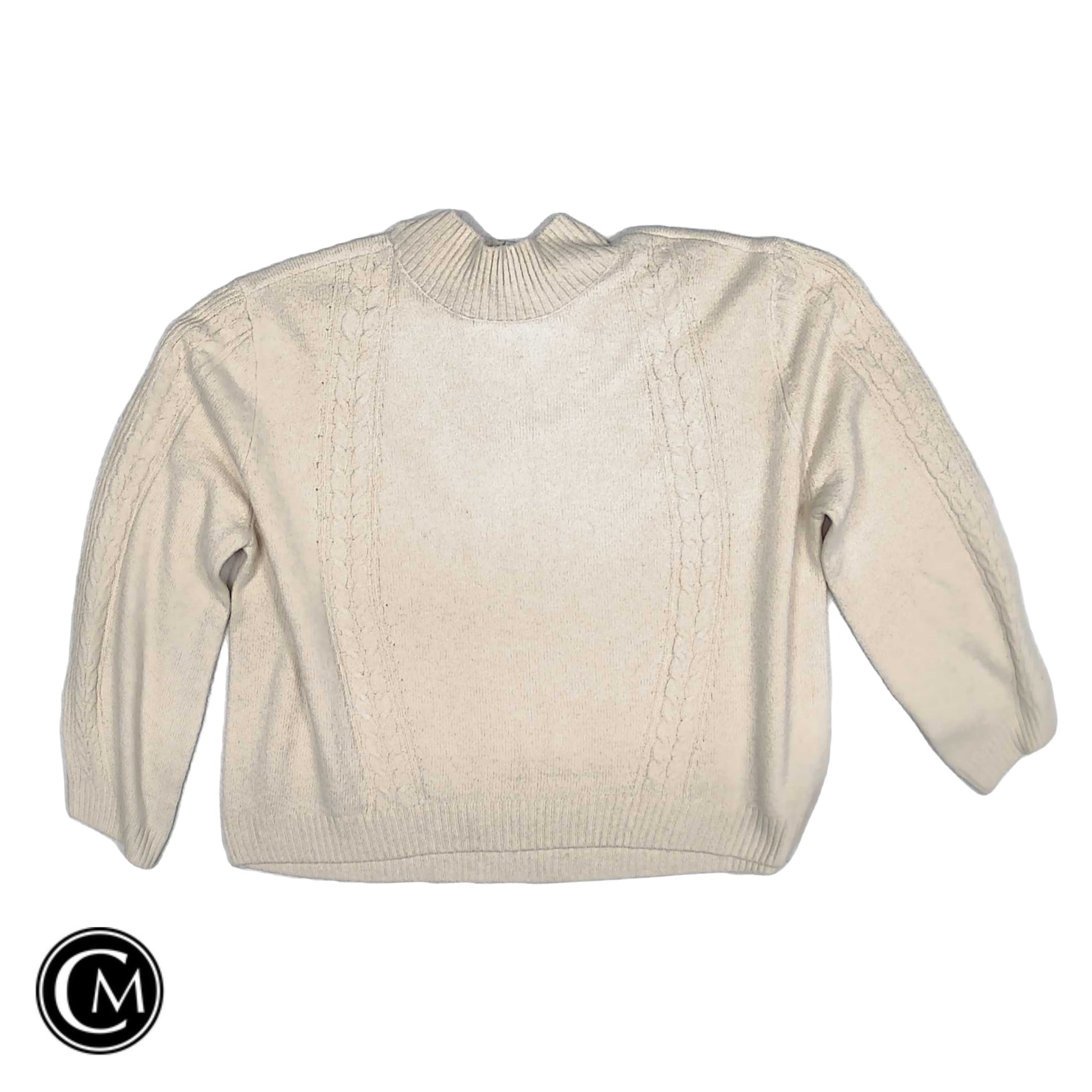 Sweater By Chelsea And Violet In Cream, Size: Xl image 1