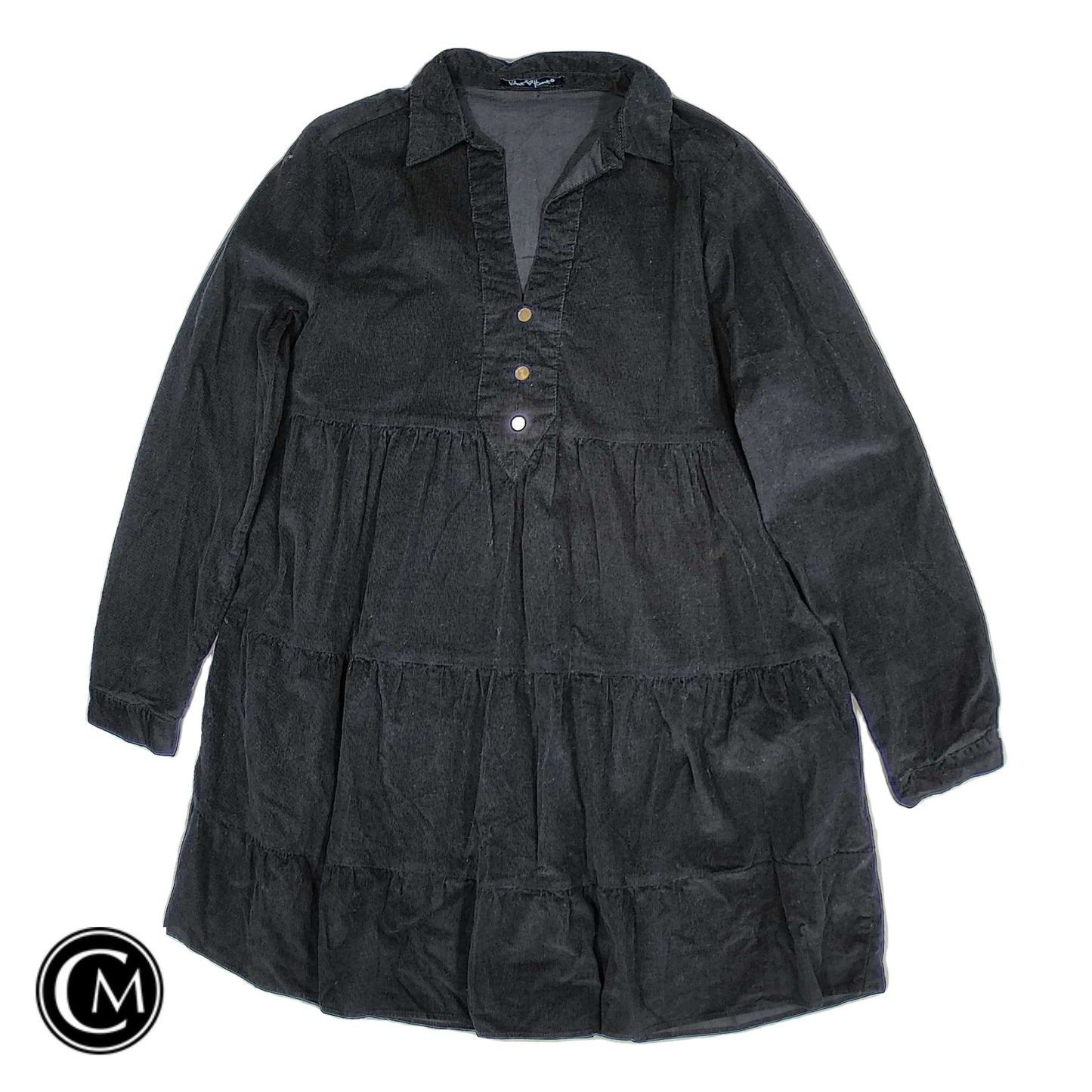 Dress Casual Short By Velvet Heart In Black, Size: S image 1