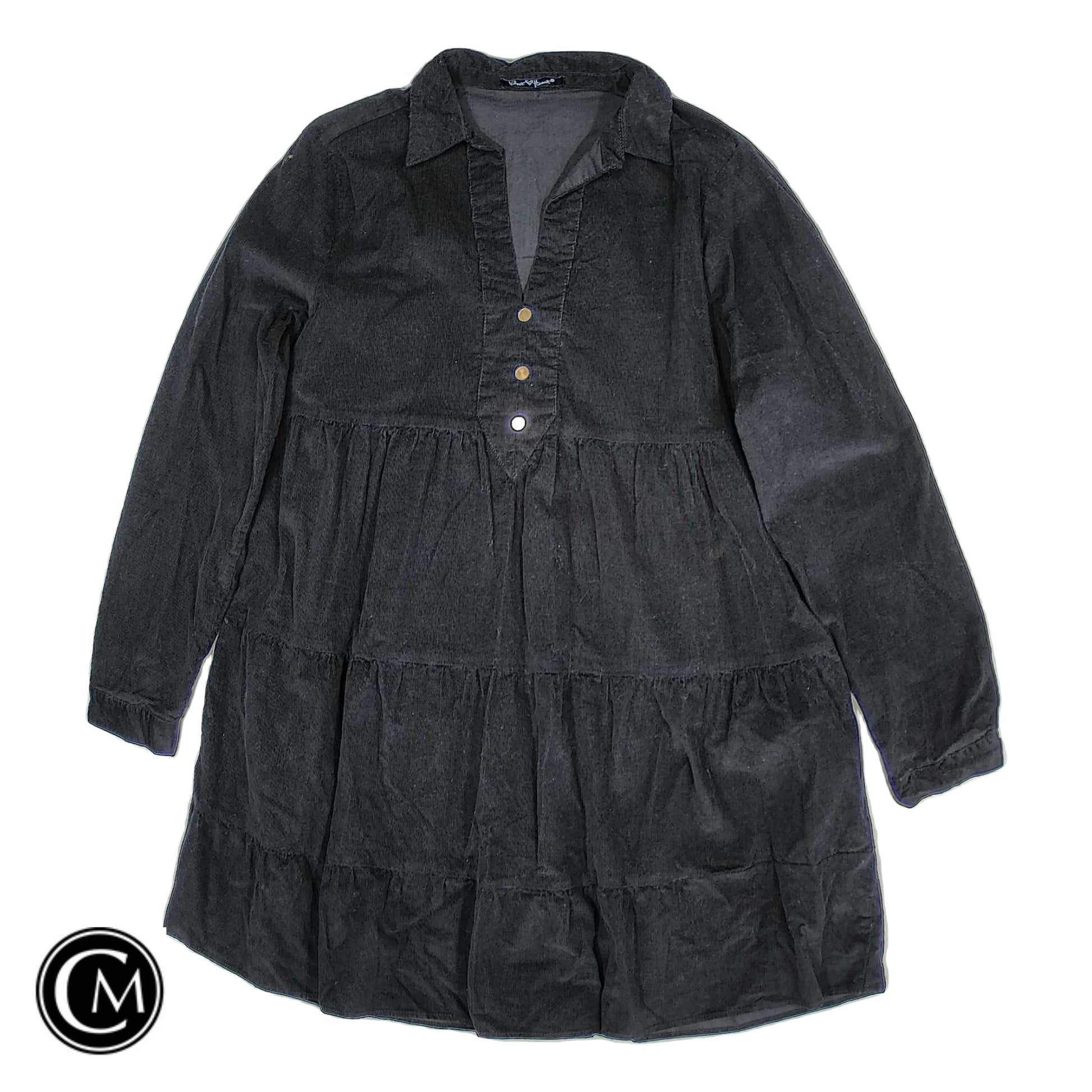 Dress Casual Short By Velvet Heart In Black, Size: S image 1