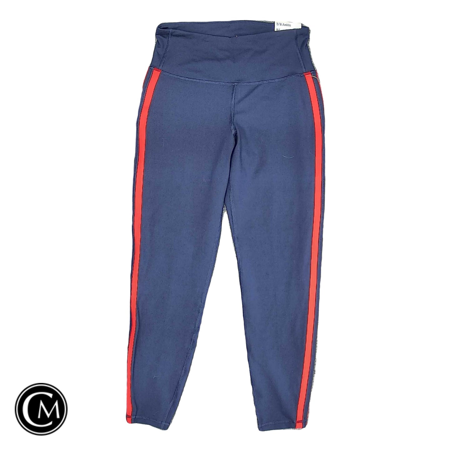 Athletic Leggings By Old Navy In Blue & Red, Size: M image 1