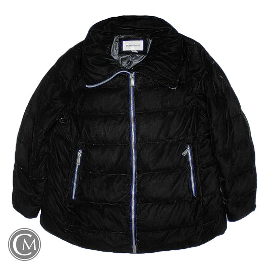 Coat Puffer & Quilted By Bcbgeneration In Black, Size: Xl image 1
