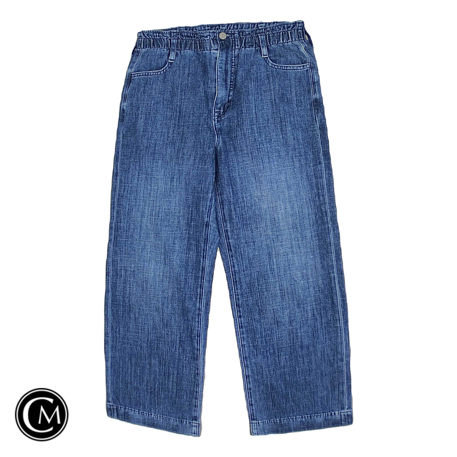 Pants Cropped By J. Crew In Blue, Size: 28 image 1