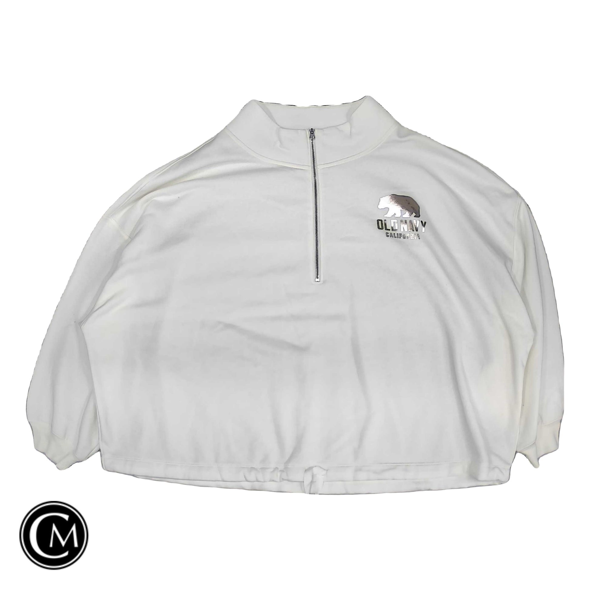 Sweater By Old Navy In Ivory, Size: Xxl image 1