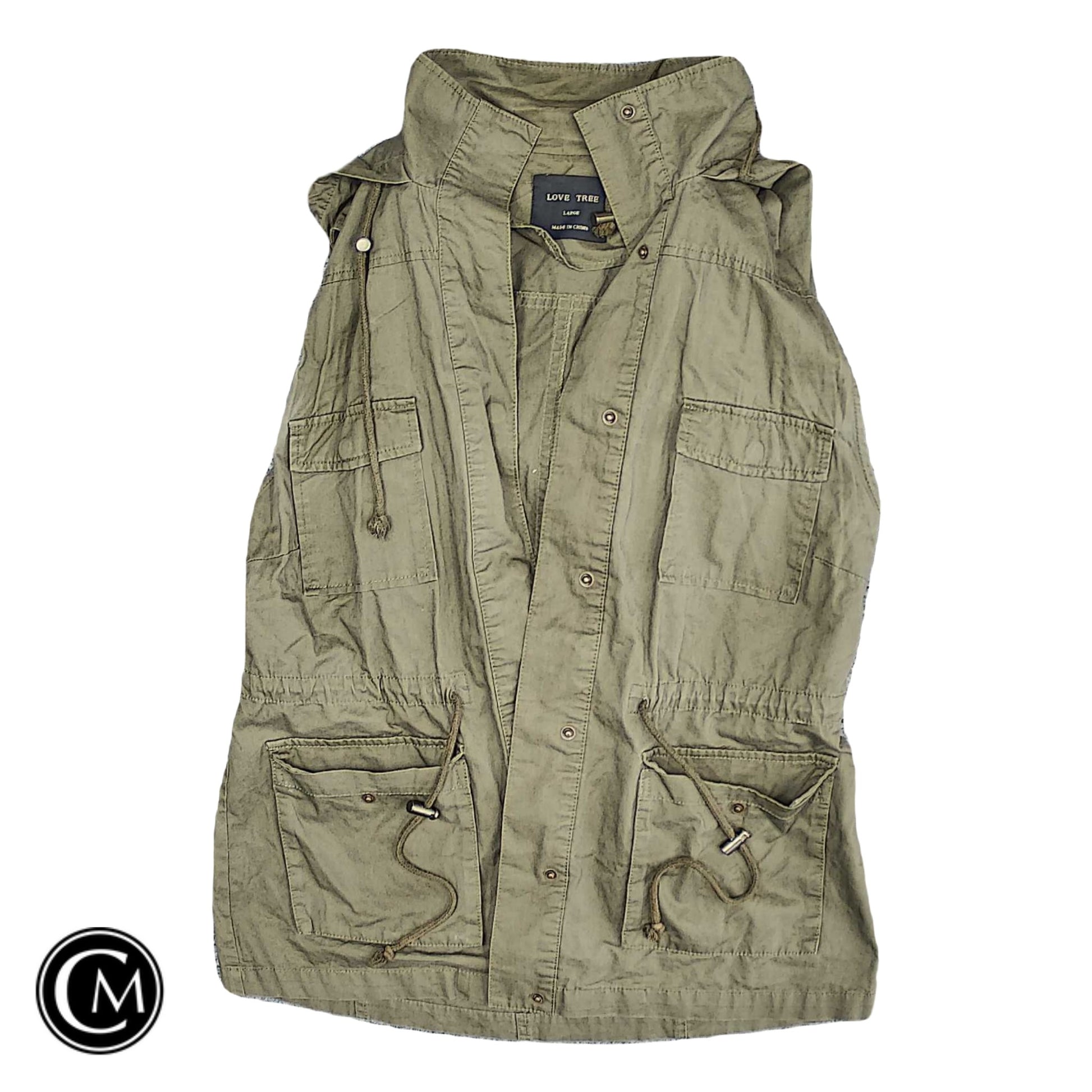 Vest Other By Love Tree In Green, Size: L image 1