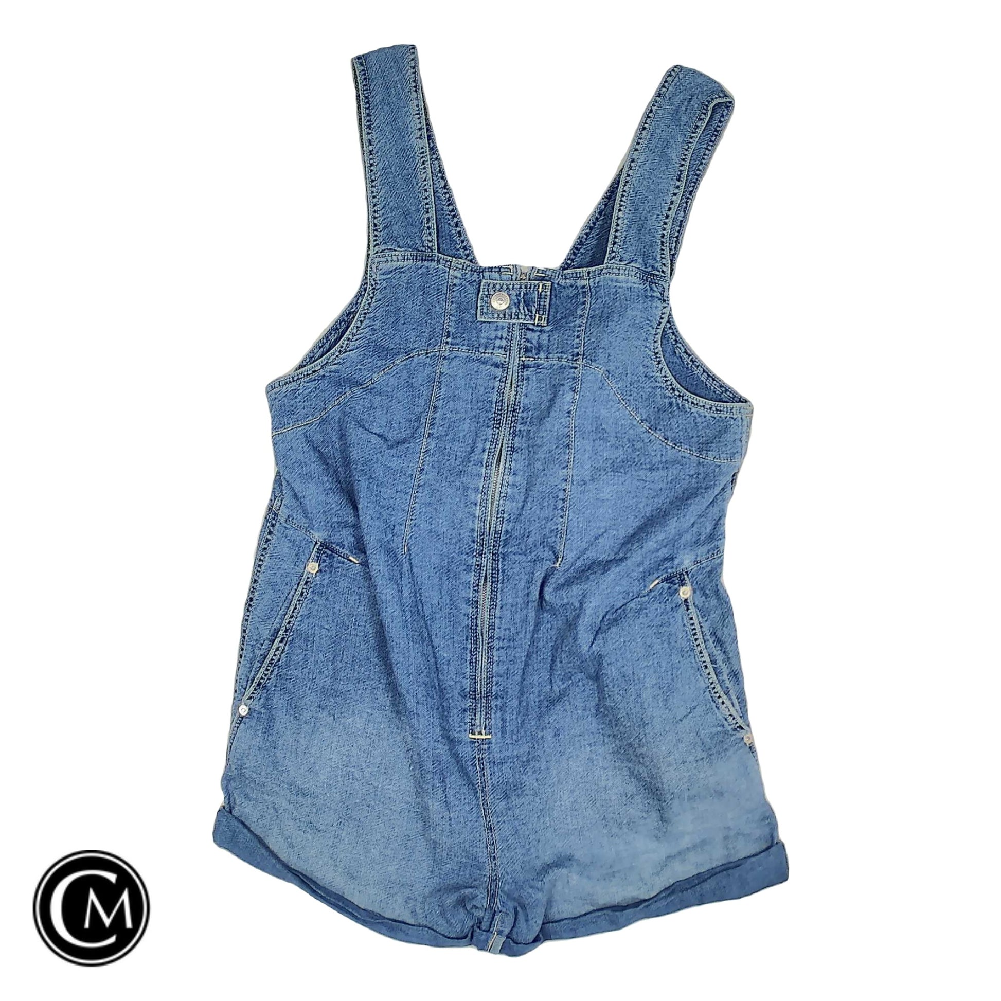 Romper By We The Free In Blue Denim, Size: L image 1