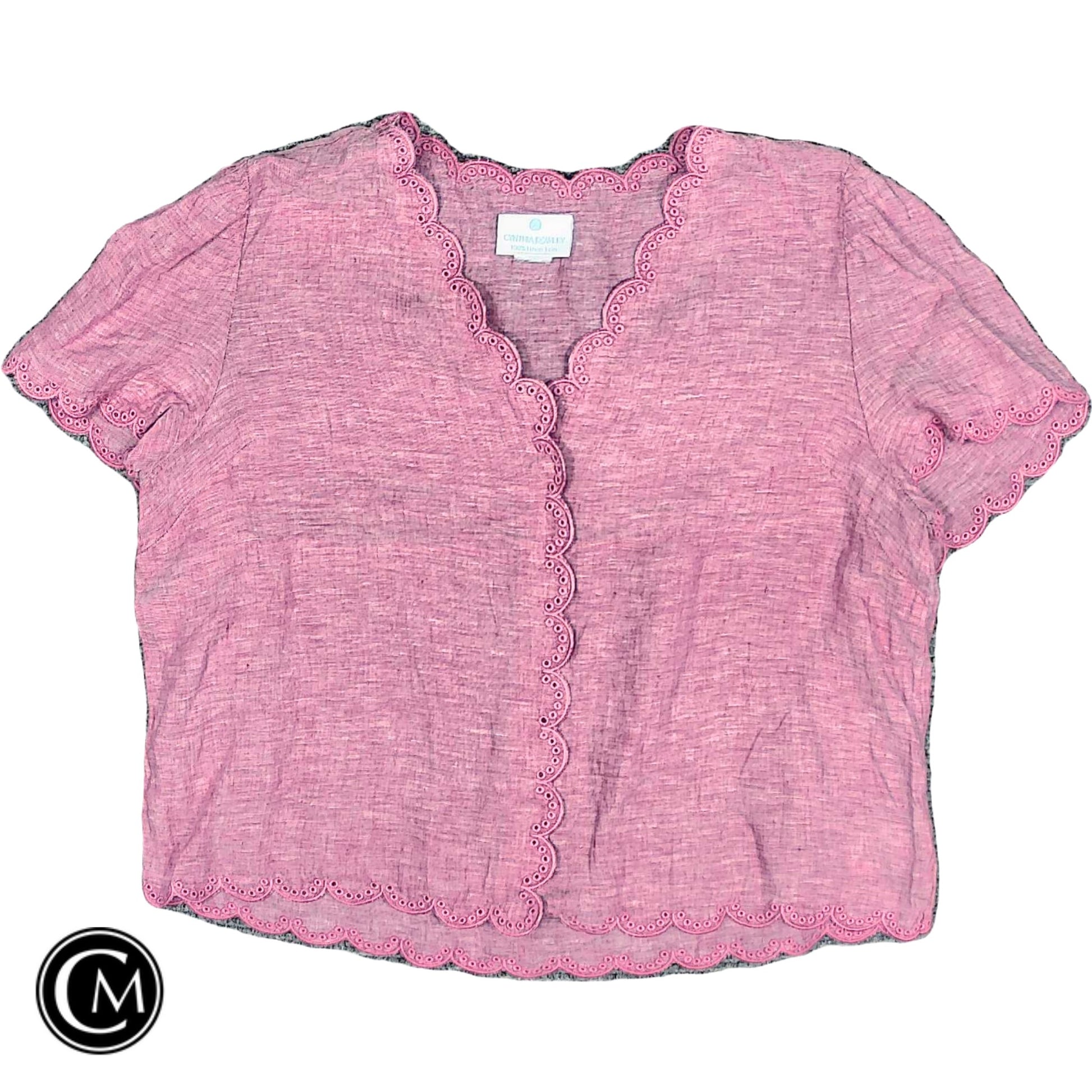 Top Ss By Cynthia Rowley In Purple, Size: Xl image 1