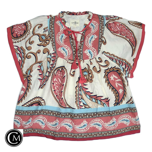 Top Ss By Umgee In Pink & White, Size: L image 1