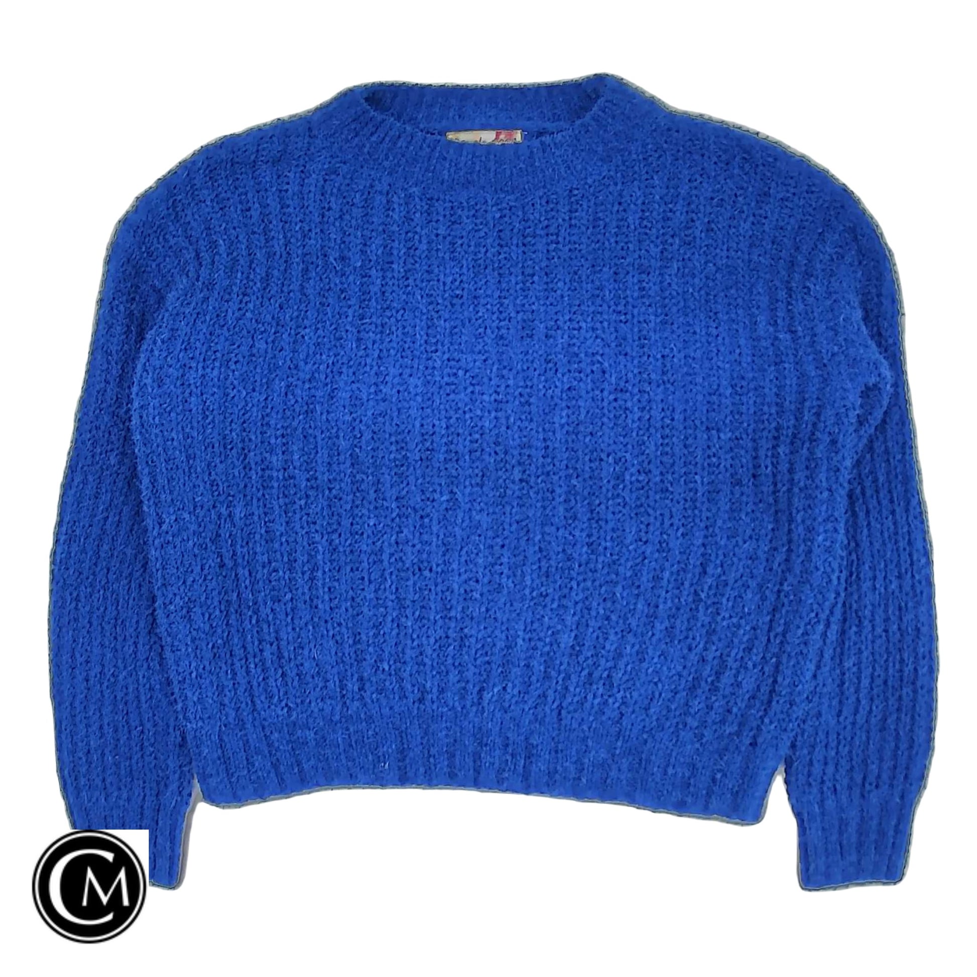 Sweater By Clothes Mentor In Blue, Size: M image 1
