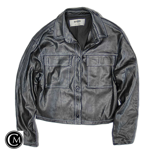 Jacket Shirt By 4th & Reckless In Black, Size: M image 1