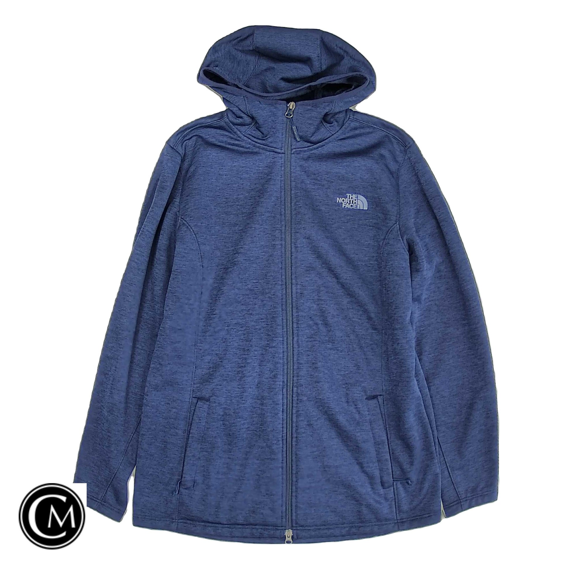 Athletic Jacket By The North Face In Navy, Size: M image 1