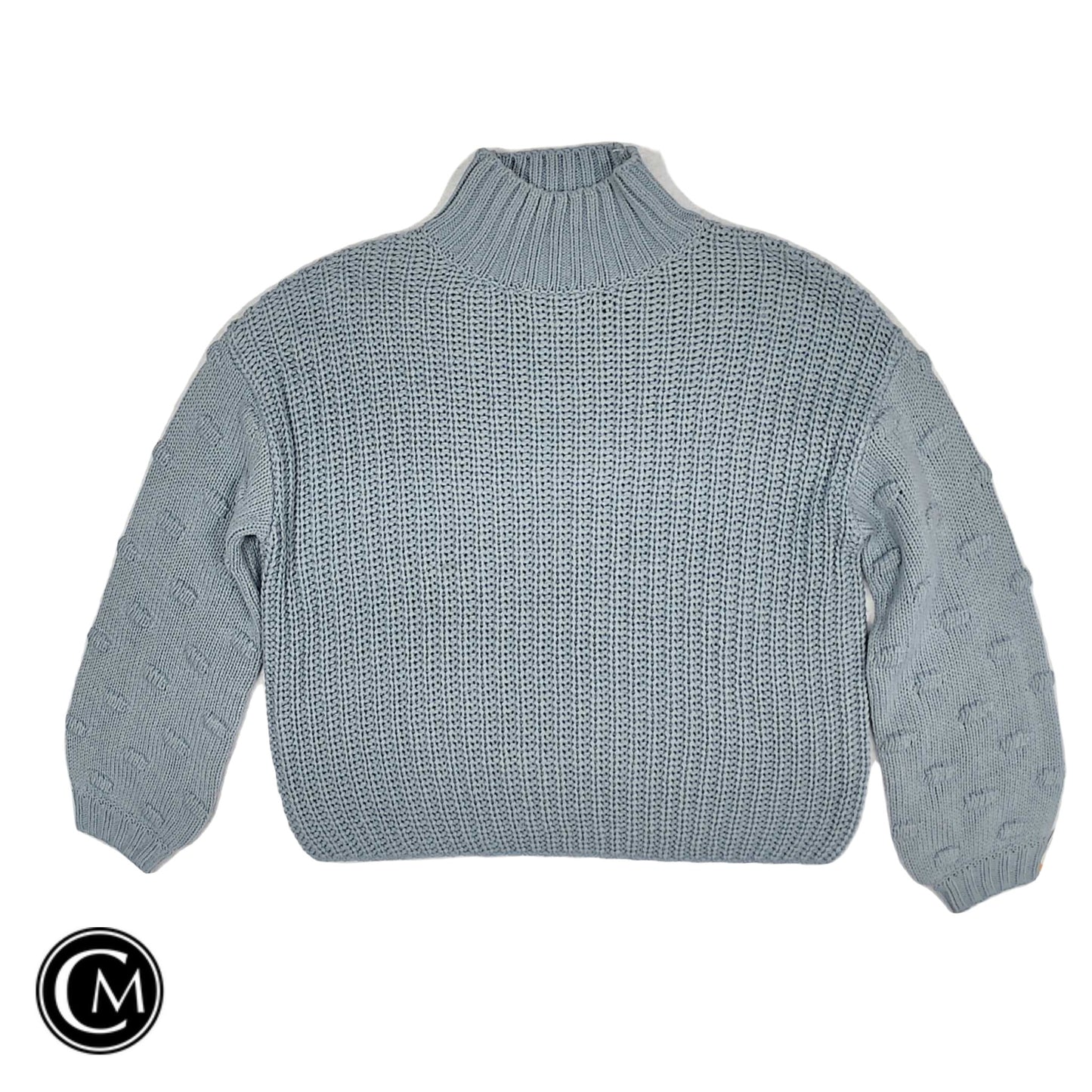 Sweater By Moon And Madison In Blue, Size: Xs image 1