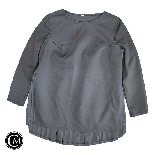 Athletic Top Ls Crewneck By Lululemon In Black, Size: S image 1