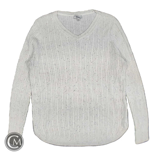 Sweater By Kim Rogers In White, Size: L image 1