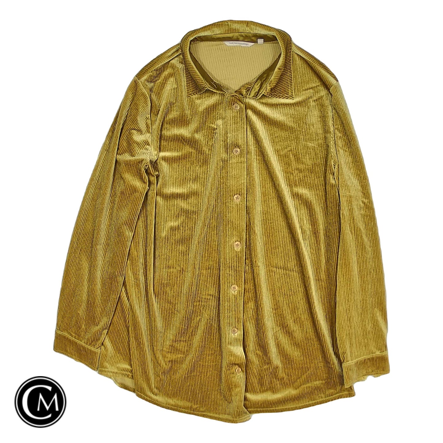 Top Ls By Soft Surroundings In Yellow, Size: L image 1