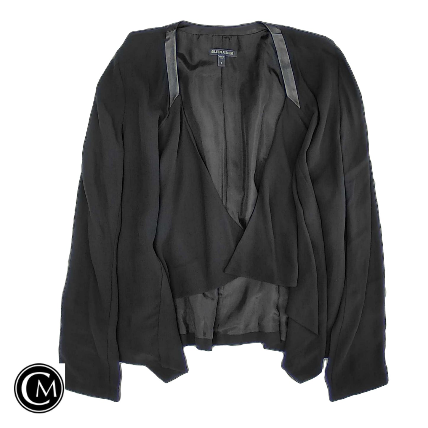 Cardigan By Eileen Fisher In Black, Size: S image 1