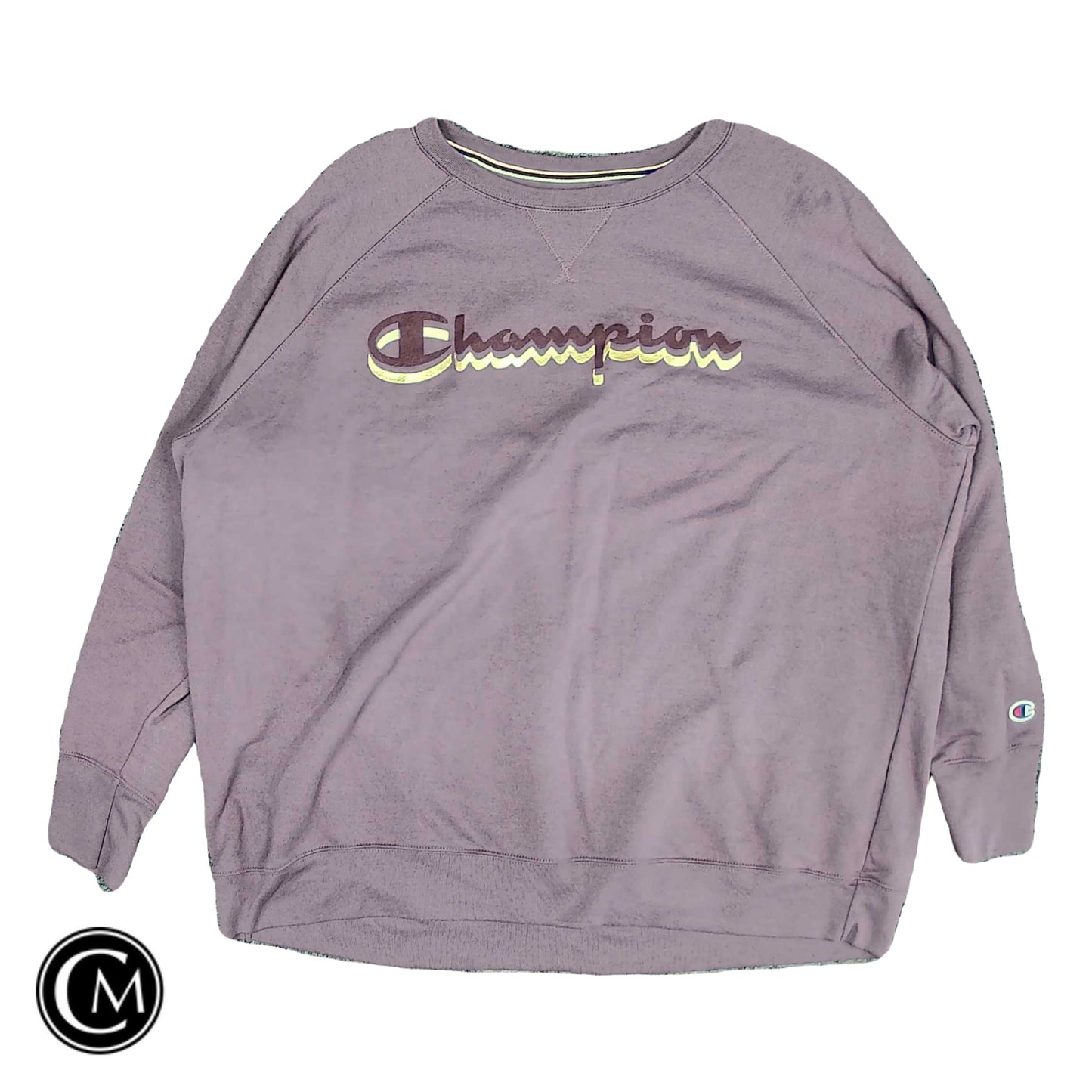 Sweater By Champion In Purple, Size: 2x image 1
