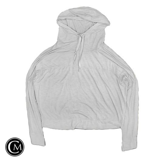 Athletic Top Ls Hoodie By Gap In Grey, Size: L image 1