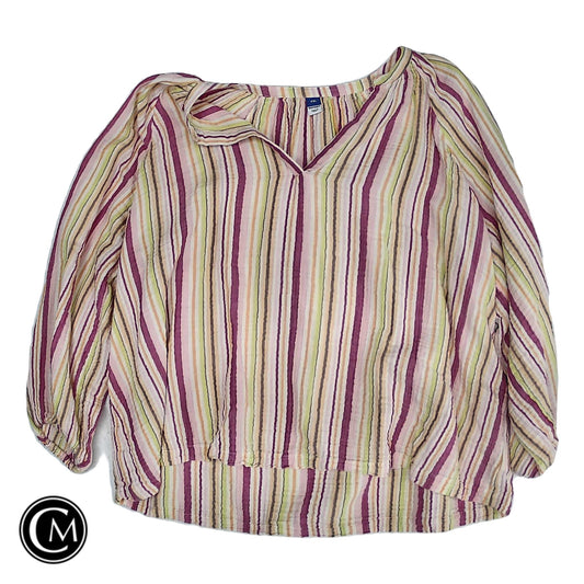 Top Ls By Old Navy In Striped Pattern, Size: Xxl image 1