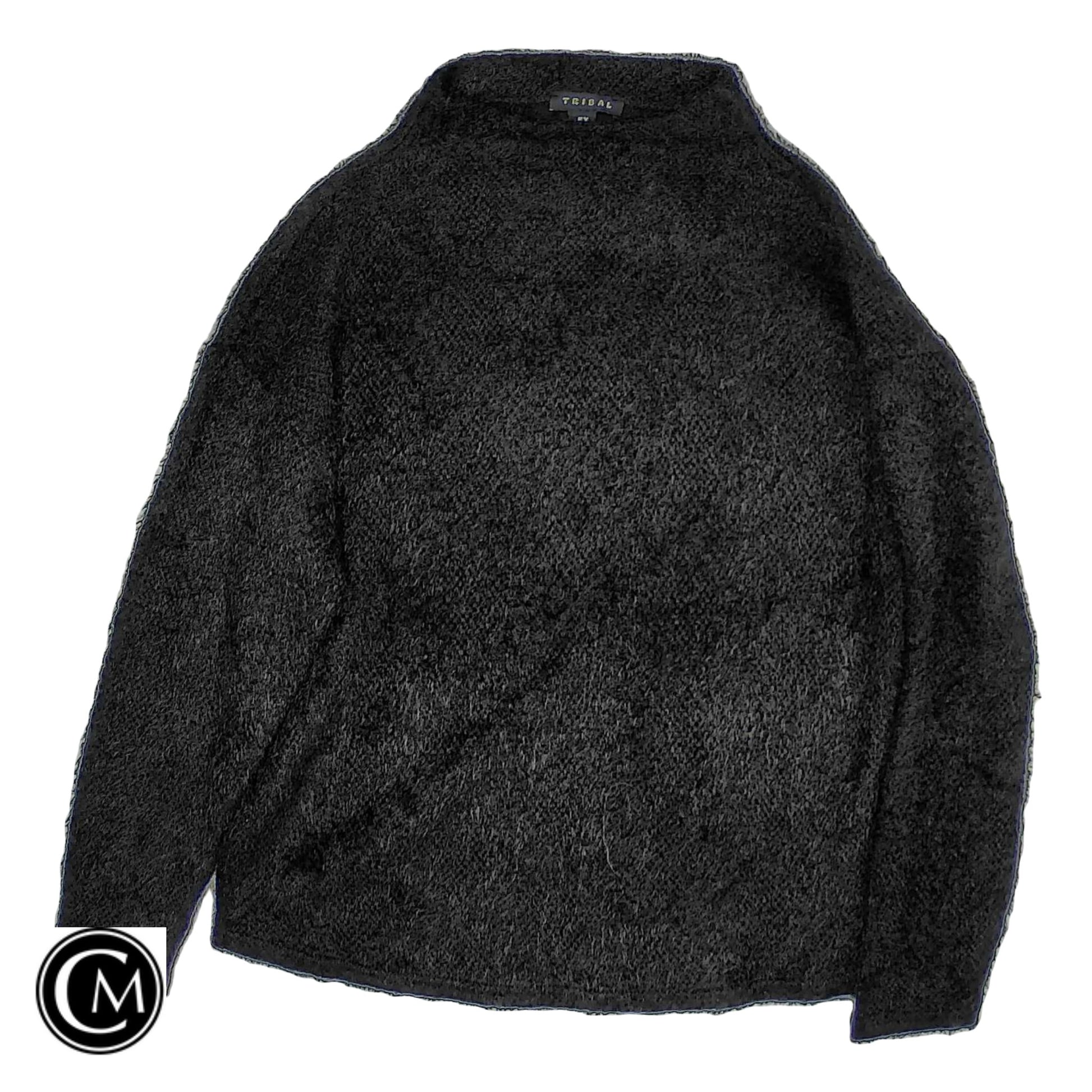 Sweater By Tribal In Black, Size: M image 1