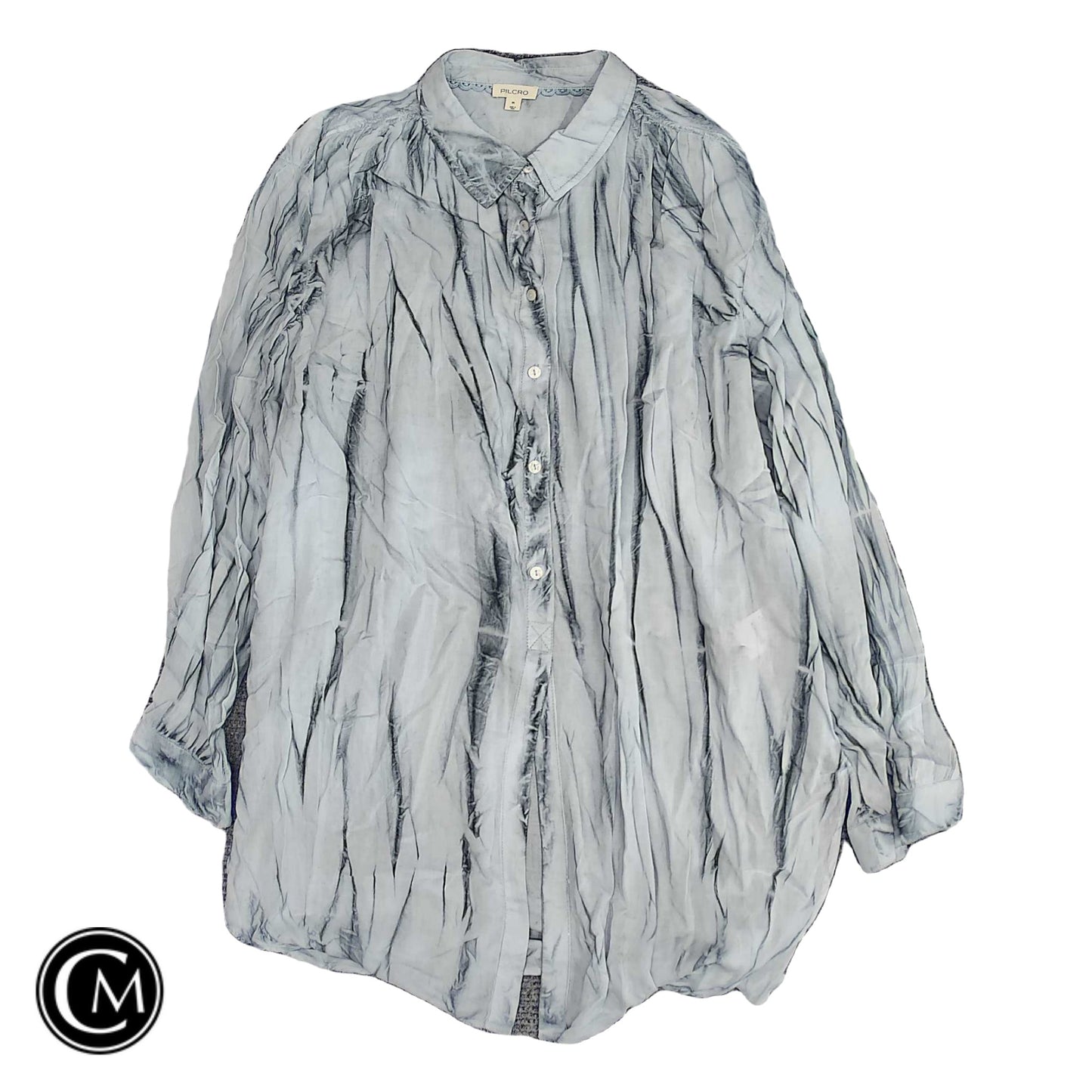 Tunic Ls By Pilcro In Blue, Size: Xl image 1