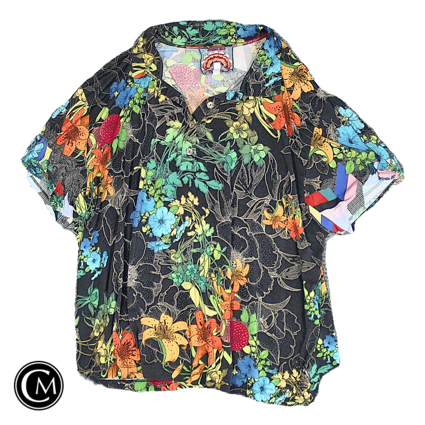 Top Ss By Johnny Was In Multi, Size: Xl image 1