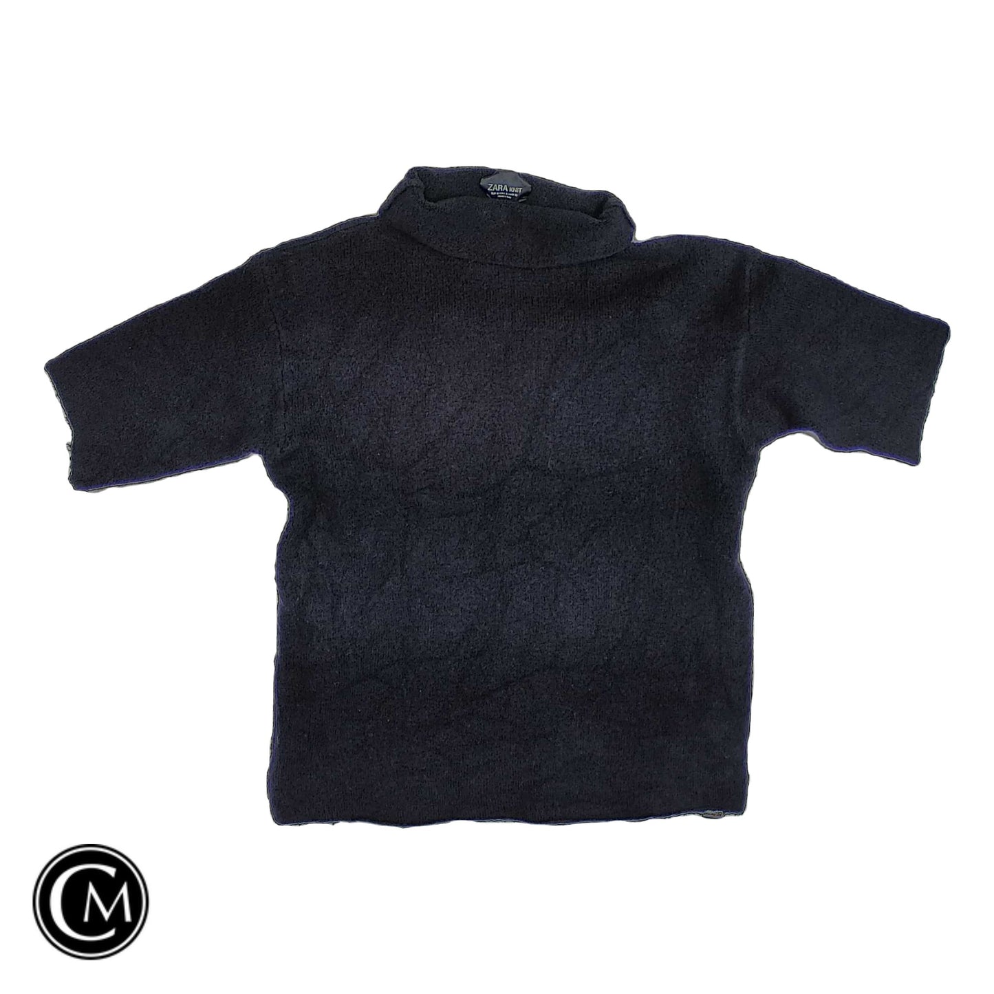 Sweater Ss By Zara In Navy, Size: S image 1