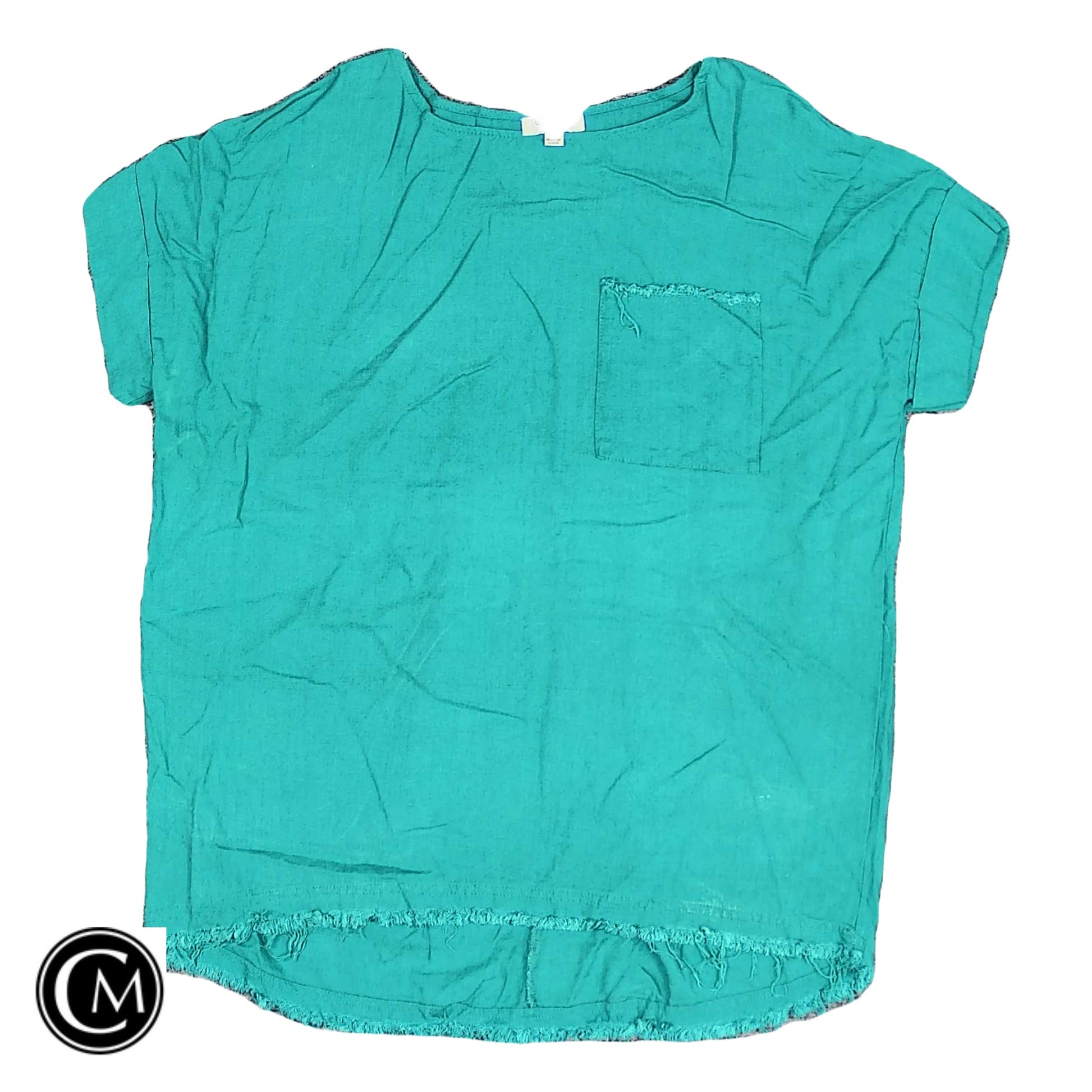 Tunic Ss By Umgee In Green, Size: L image 1