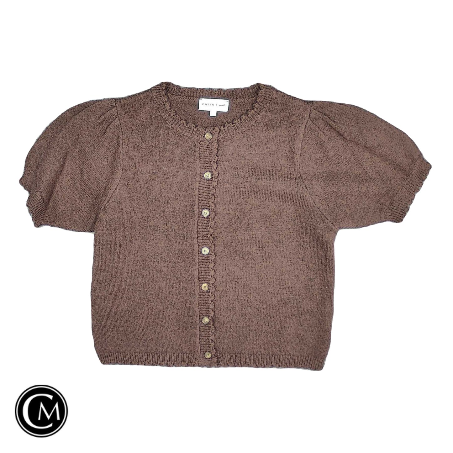 Sweater Ss By Entro In Brown, Size: S image 1