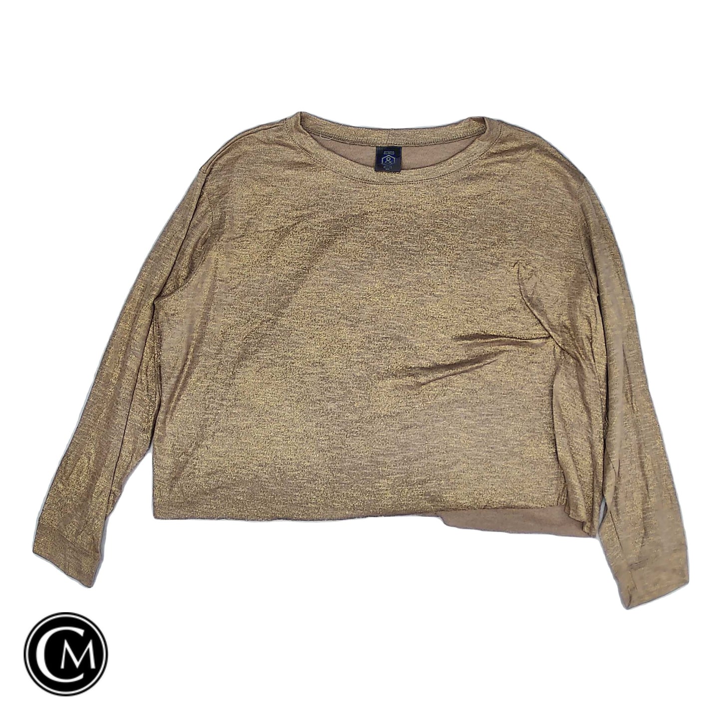 Top Ls Basic By Agnes & Dora In Gold, Size: L image 1