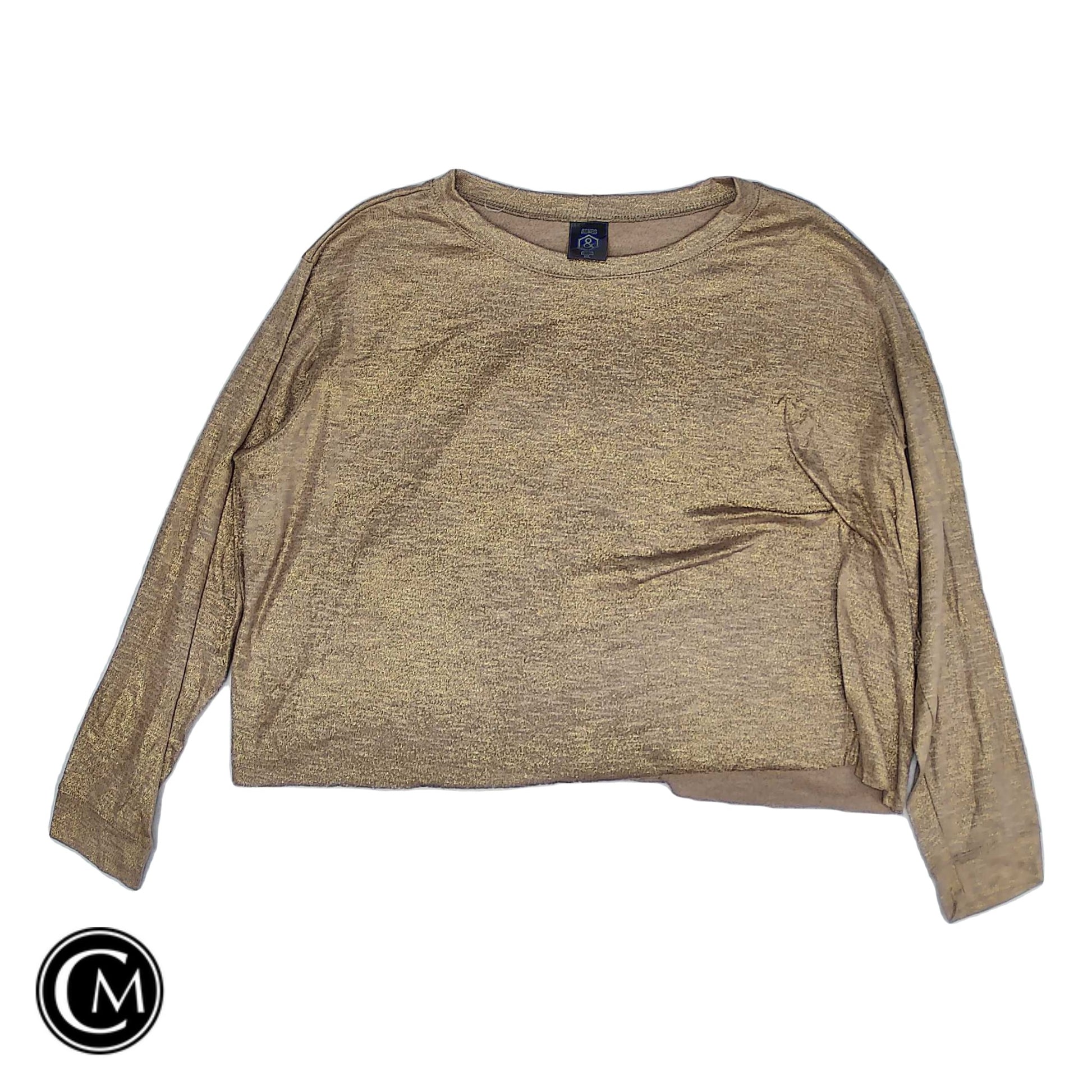 Top Ls Basic By Agnes & Dora In Gold, Size: L image 1