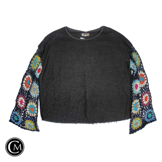 Top Ls By Umgee In Black & Blue, Size: S image 1