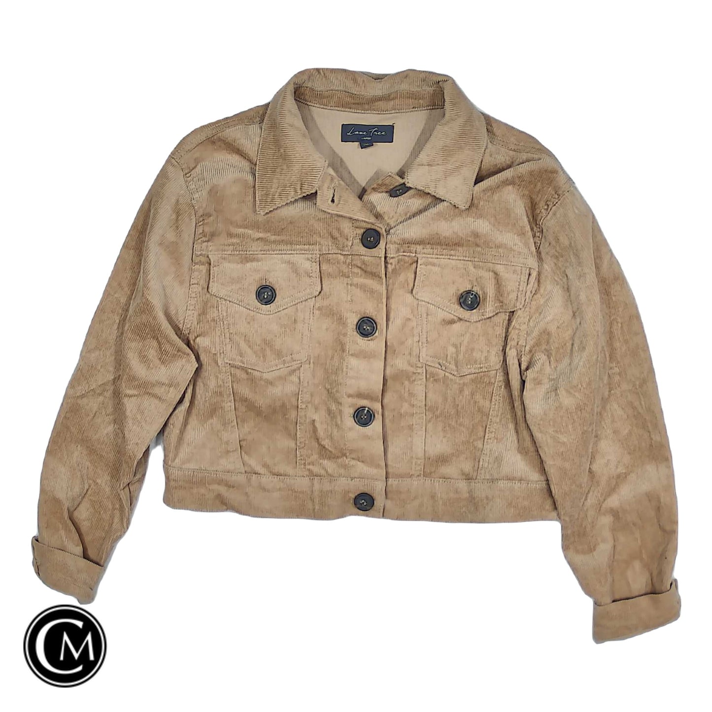 Jacket Other By Love Tree In Beige, Size: L image 1