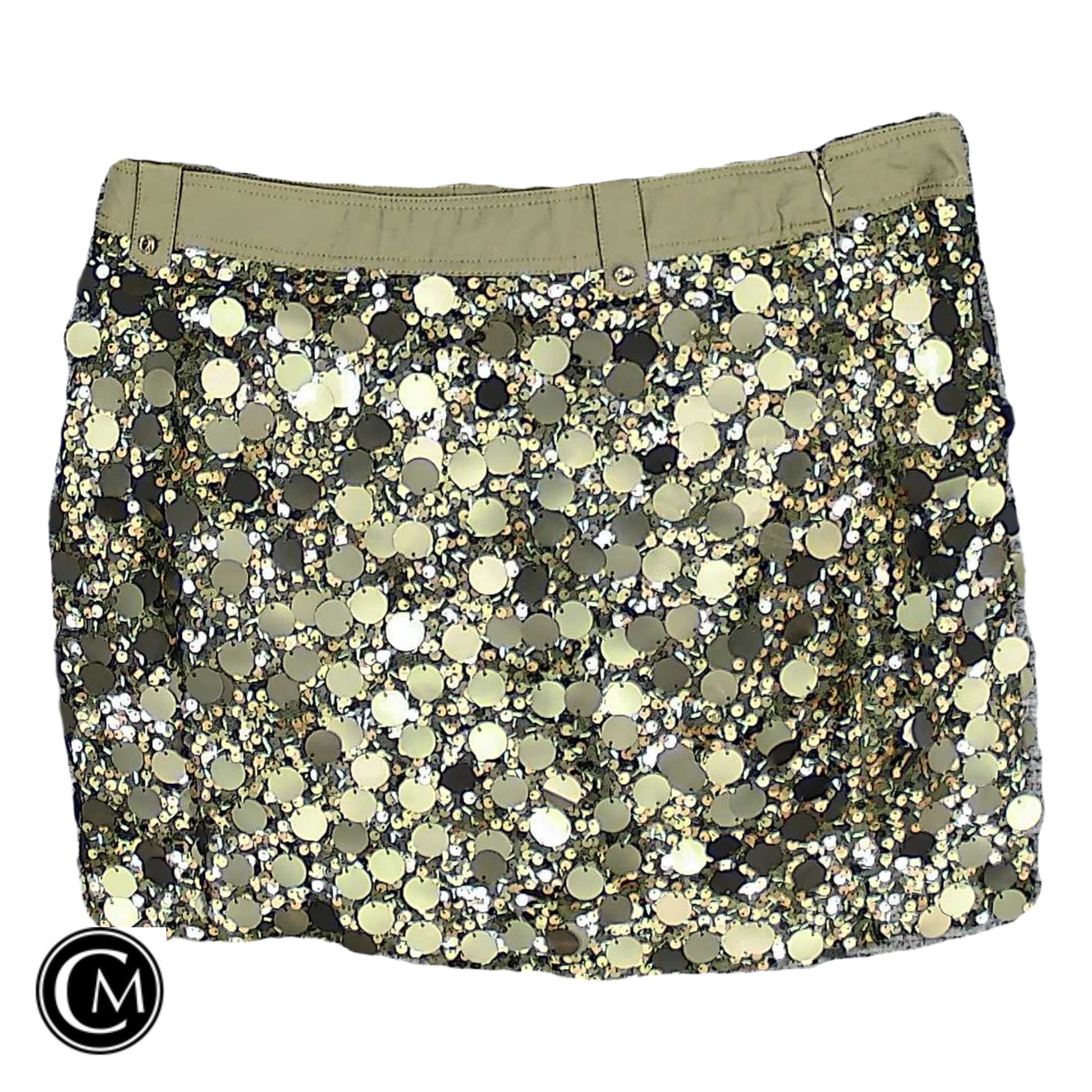 Skirt Mini & Short By Zara In Green, Size: M image 1