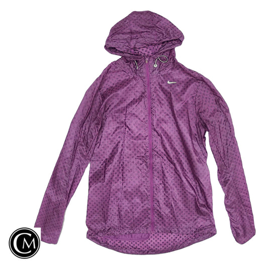 Jacket Windbreaker By Nike Apparel In Purple, Size: S image 1