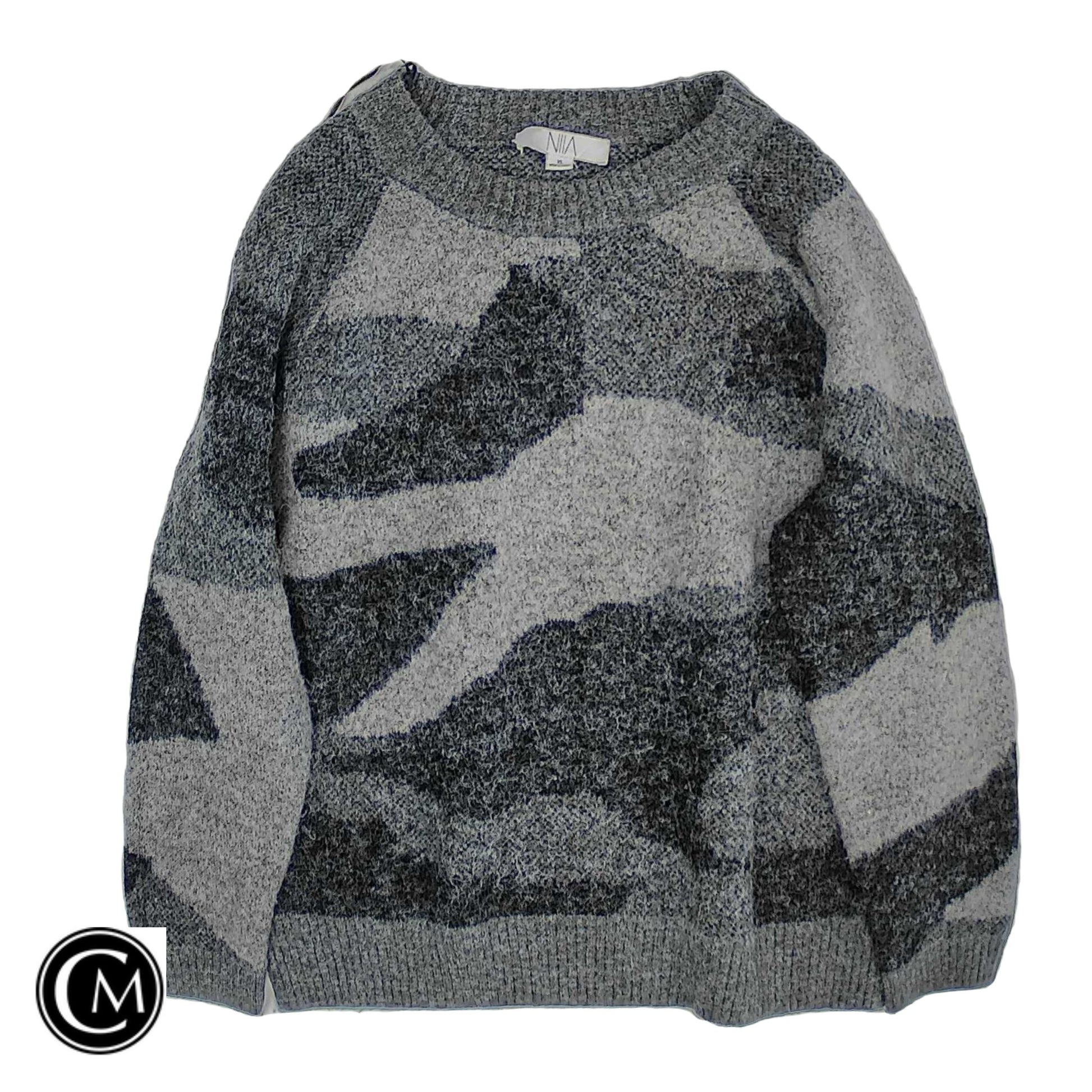 Sweater By Cmc In Black & Grey, Size: Xl image 1